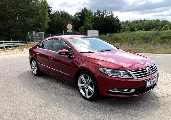 Volkswagen CC cena 37900 przebieg: 230000, rok produkcji 2013 z Gdynia małe 46